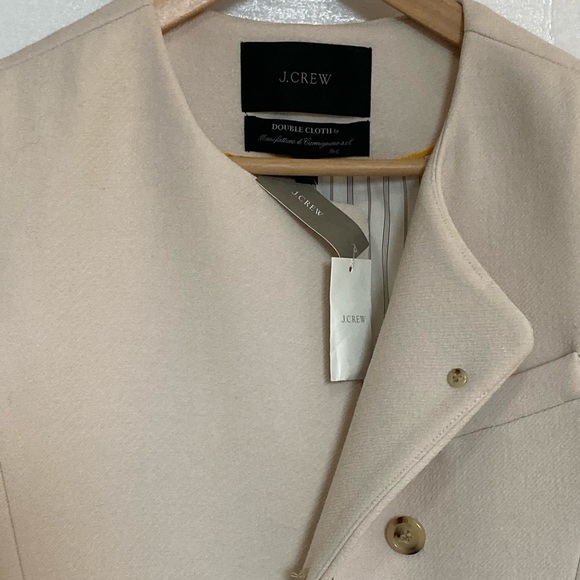 J. Crew Classic Italian Wool Sleeveless Belted Jacket / Brand new (with tags) - Picture 13 of 16